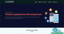 Desktop Screenshot of excellencetechnologies.in